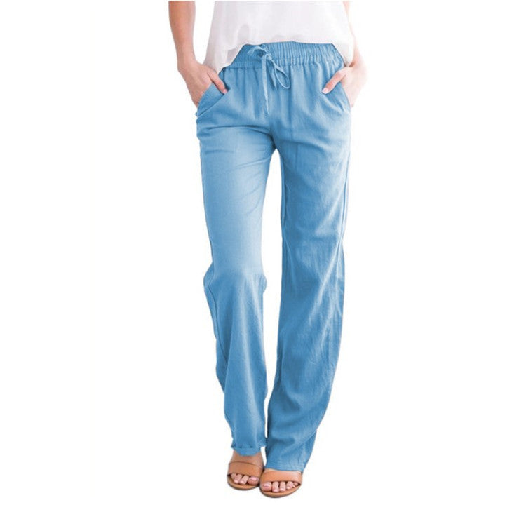 Leinen Sommerhose