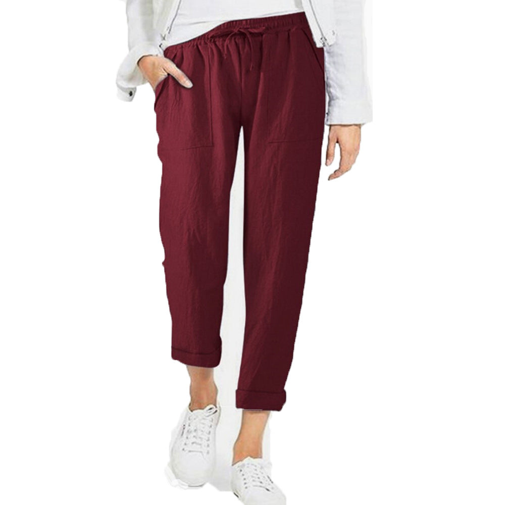 Leinen Sommerhose